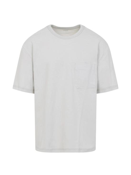 26SS 르메르 박시 숏슬리브 저지 티셔츠 TS0010 LJ1010WH007 WHITE