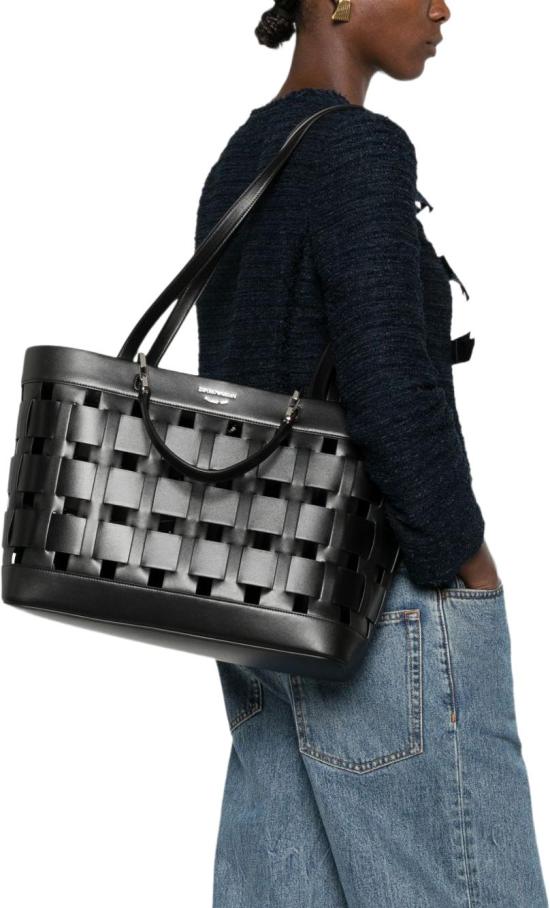 26FW 엠포리오 아르마니 토트백 EW000360AF27054UC001 BLACK - EMPORIO ARMANI