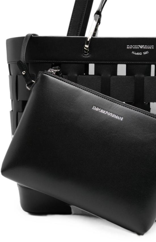 26FW 엠포리오 아르마니 토트백 EW000360AF27054UC001 BLACK - EMPORIO ARMANI