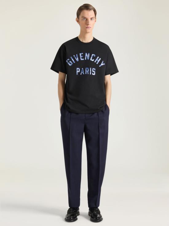 26FW 지방시 반팔 티셔츠 BM71NK3YUG 012 Nero - GIVENCHY