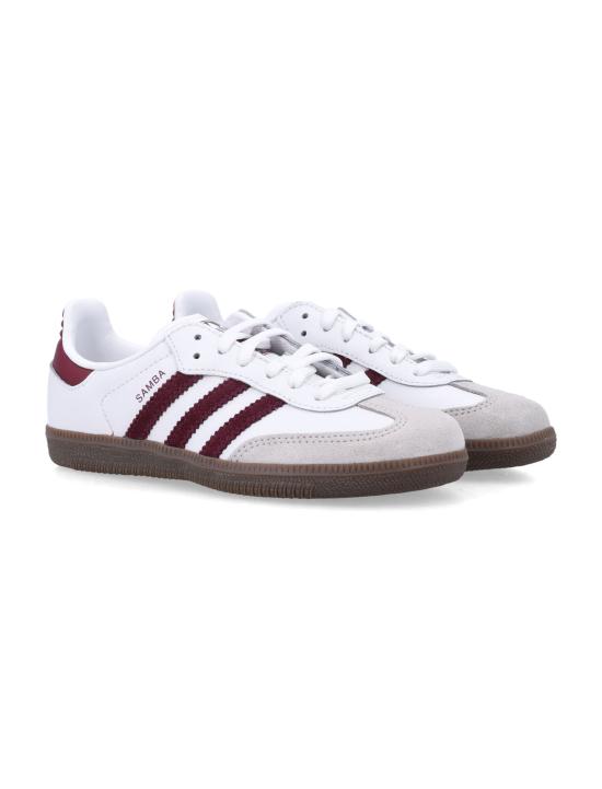 26FW [키즈] 아디다스 스니커즈 KZ8682 WHITE WHITE MAROON - ADIDAS