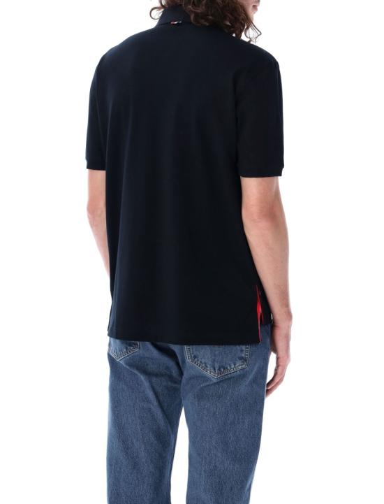 26SS 톰브라운 피케 포켓 폴로 티셔츠 MJP022A01455415 Blue - THOM BROWNE