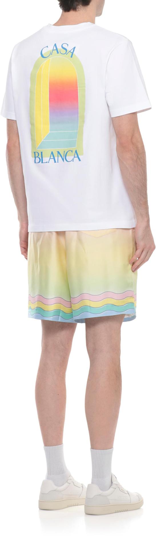 26SS 카사블랑카 탑 5056810777569 WHITE - CASABLANCA