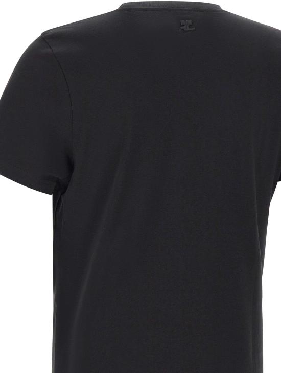 26SS 쿠레쥬 탑 124JTS008JS01079999BLACK - COURREGES