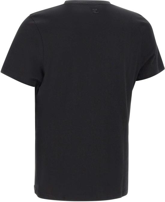 26SS 쿠레쥬 반팔 티셔츠 124JTS008JS01079999BLACK - COURREGES