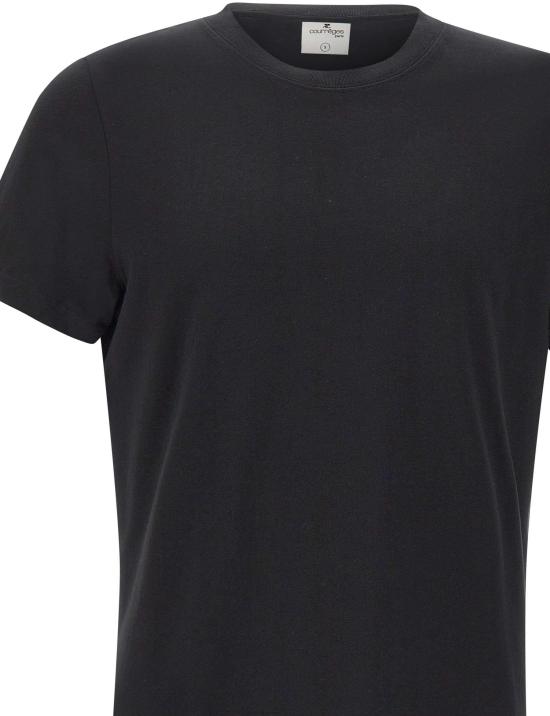 26SS 쿠레쥬 탑 124JTS008JS01079999BLACK - COURREGES