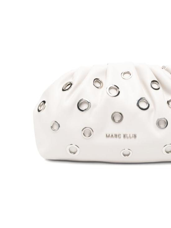26SS 마크 엘리스 클러치/파우치 DAPHNESTUDS OBS Bianco - MARC ELLIS
