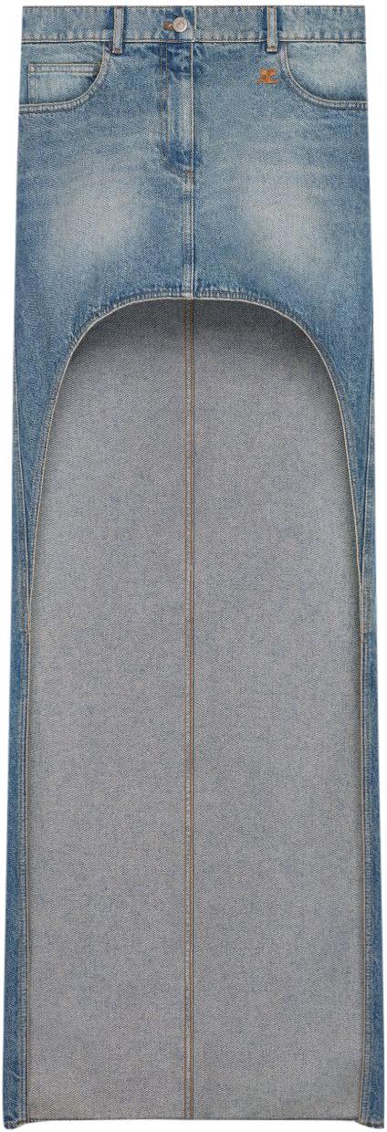 26SS 쿠레쥬 롱 스커트 10009471713566 BLUE