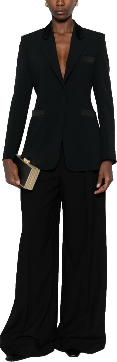 26FW 엠포리오 아르마니 수트 자켓 EW004856TE10419UC001 BLACK - EMPORIO ARMANI