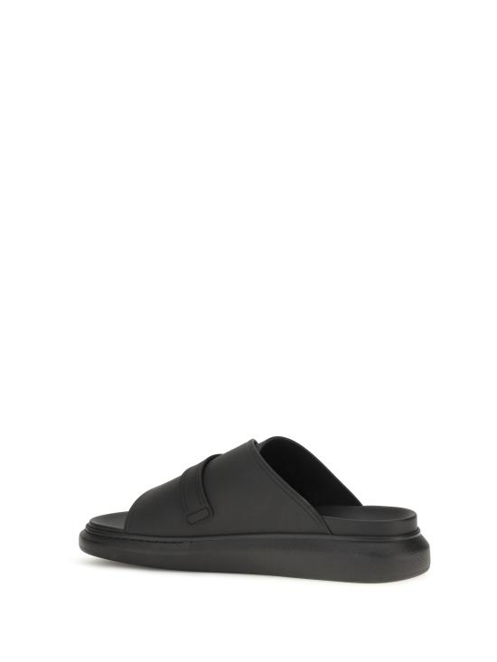 26FW 알렉산더 맥퀸 뮬/슬리퍼 874829W4Z90 1000 BLACK - ALEXANDER MCQUEEN