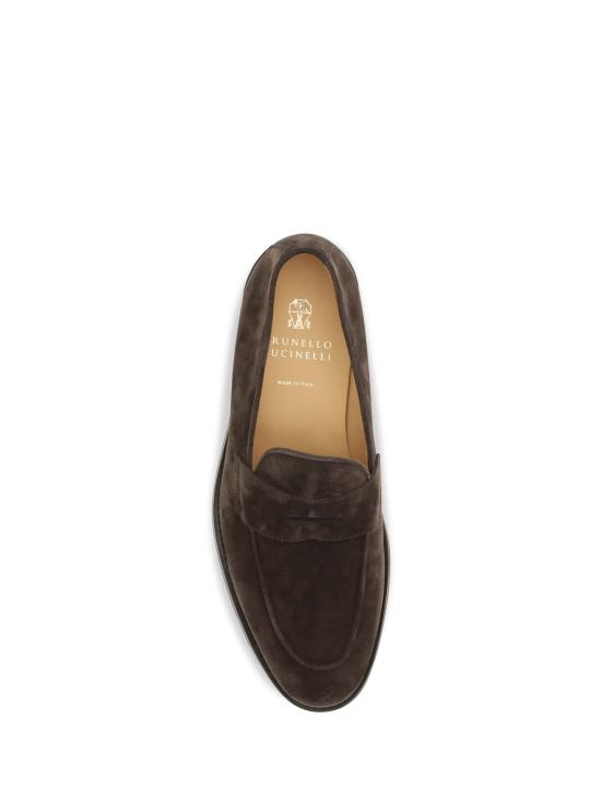 26FW 브루넬로 쿠치넬리 로퍼 MZUSOLE670 C9832 BROWN - BRUNELLO CUCINELLI