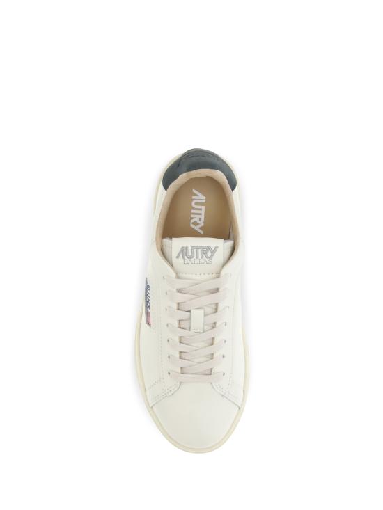 26FW 오트리 달라스 로우 고트스킨 스니커즈 ADLWMR04 MSHSPACE WHITE - AUTRY