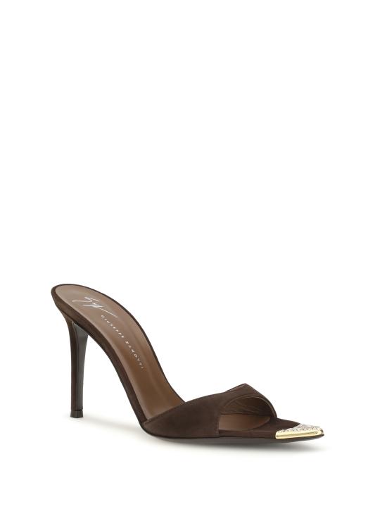 26FW 쥬세페자노티 뮬/슬리퍼 E600075 005 BROWN - GIUSEPPE ZANOTTI