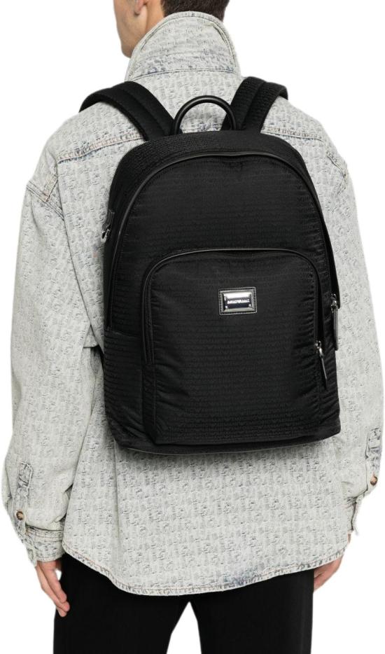26FW 엠포리오 아르마니 백팩 EM006563AF28660UC001 BLACK - EMPORIO ARMANI