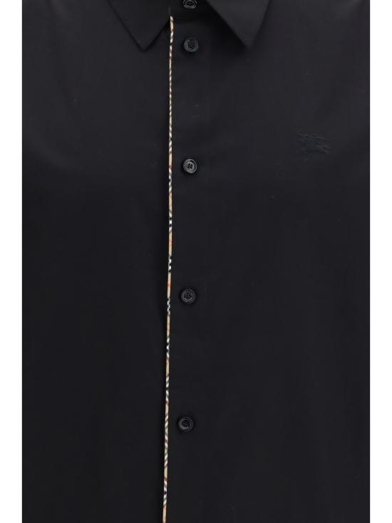 26FW 버버리 긴팔 셔츠 8127275 A1189 BLACK - BURBERRY