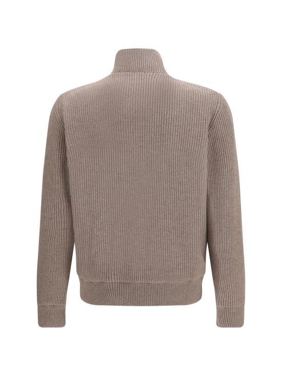 26FW 브루넬로 쿠치넬리 레더 봄버 자켓 MPCLF1955 CVF33 BEIGE - BRUNELLO CUCINELLI