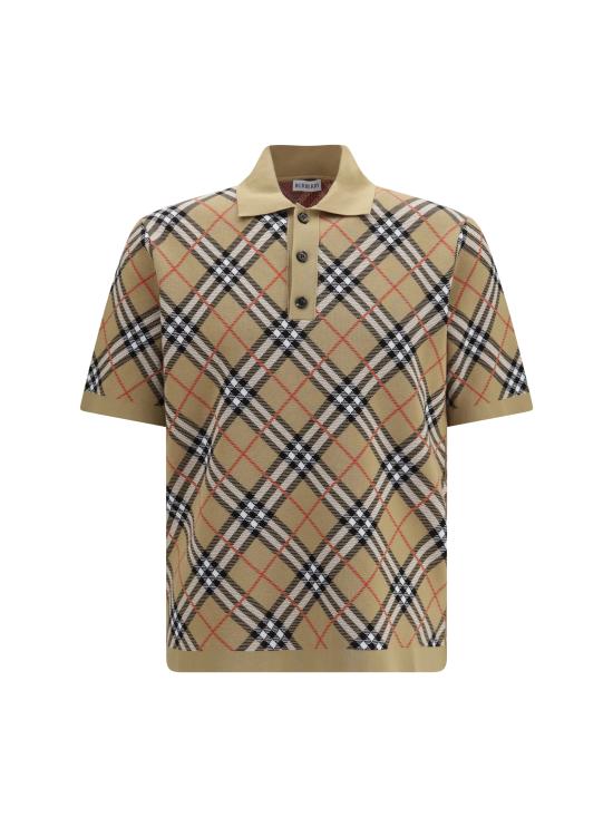 26FW 버버리 폴로 티셔츠 8127792 B9368 BEIGE
