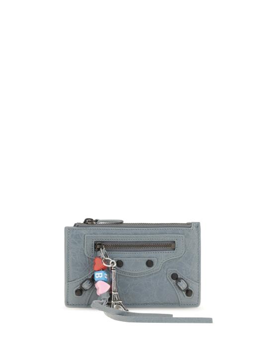 26FW 발렌시아가 지갑 8106072ACOT 4751 LIGHT BLUE