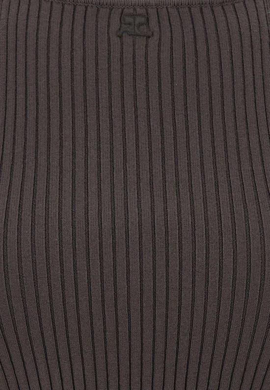 26SS 쿠레쥬 민소매 티셔츠 125MTO042FI0001CARBON DONKERGREY - COURREGES