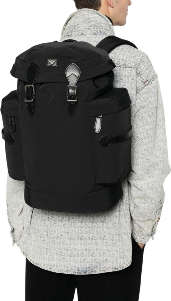 26FW 엠포리오 아르마니 백팩 EM006520AF28742UC001 BLACK - EMPORIO ARMANI