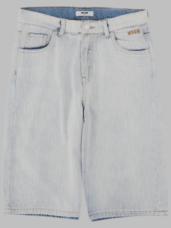 26SS [키즈] 엠에스지엠 쇼츠/버뮤다 S6MSJUBE045K 126 DENIM