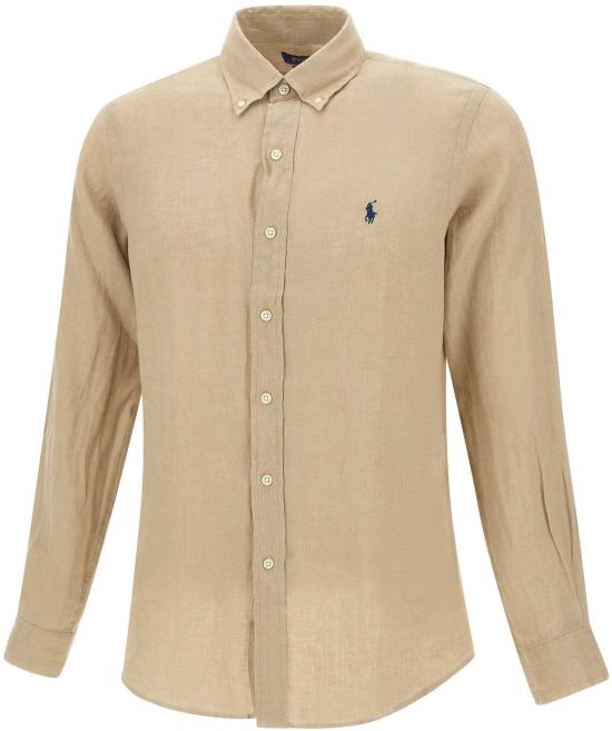 26SS 랄프 로렌 셔츠 710966294001 BEIGE