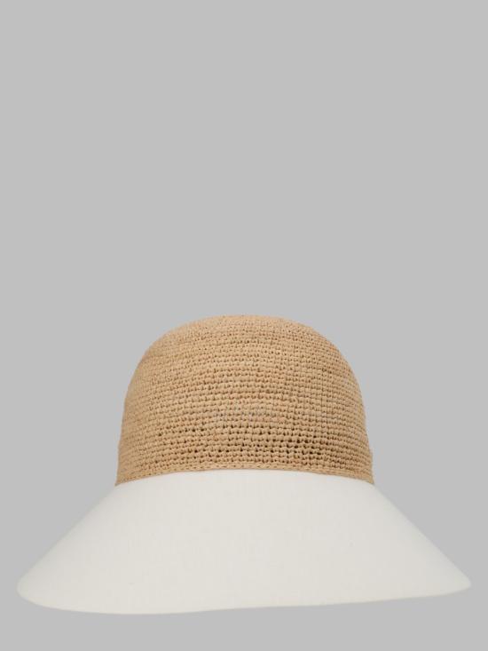 26FW 헬렌카민스키 모자 HAT52299 NATURAL WHITE BEIGE