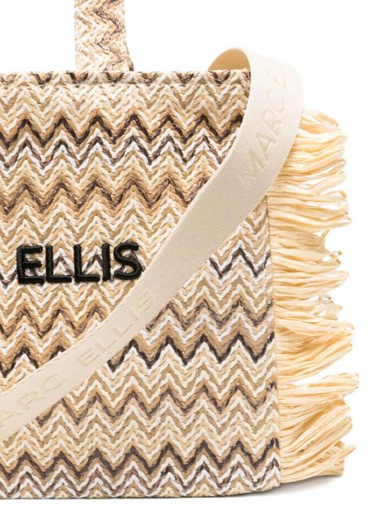 26SS 마크 엘리스 토트백 BUBYSCLAIREM MULTINAT Beige - MARC ELLIS