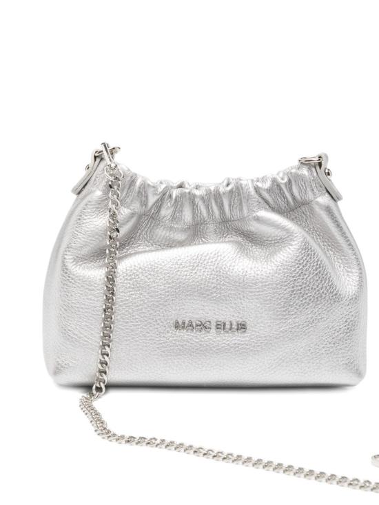 26SS 마크 엘리스 숄더백 HELENADOLT SILVER Argento - MARC ELLIS