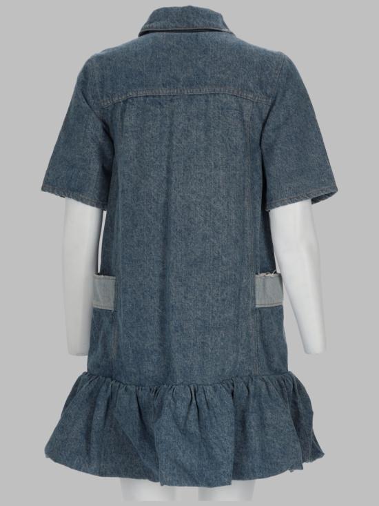 26SS 가니 패치워크 데님 드레스 A1030482 567 BLUE - GANNI