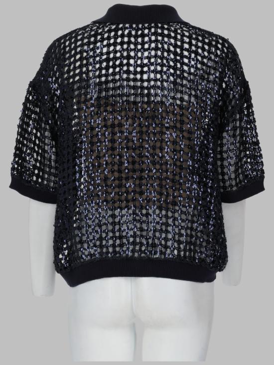 26SS 브루넬로 쿠치넬리 폴로 티셔츠 MCBR11805 C7186 BLUE - BRUNELLO CUCINELLI