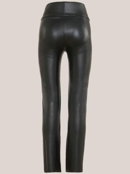 26FW 월포드 가죽 팬츠 53429 Black - WOLFORD