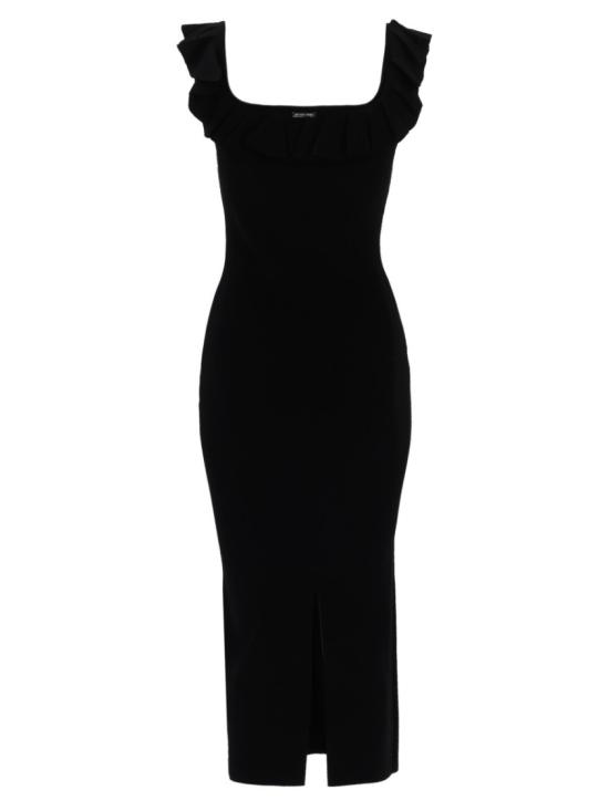 26SS 마이클 코어스 미디 원피스 MS683CG33D 001BLACK Black - MICHAEL KORS