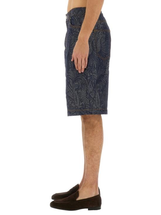 25SS 에트로 숏팬츠 MRNG0001 99TJ568S8460 Black - ETRO