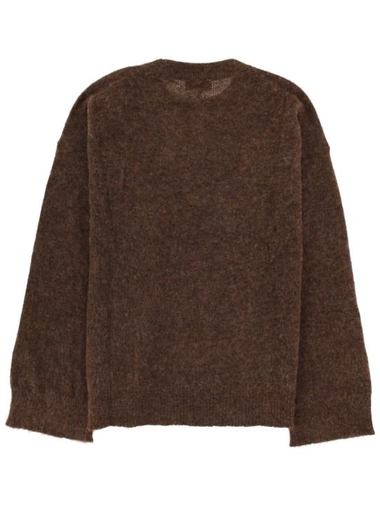 26SS 가니 그래픽 울 니트 A1070048 979 Black - GANNI