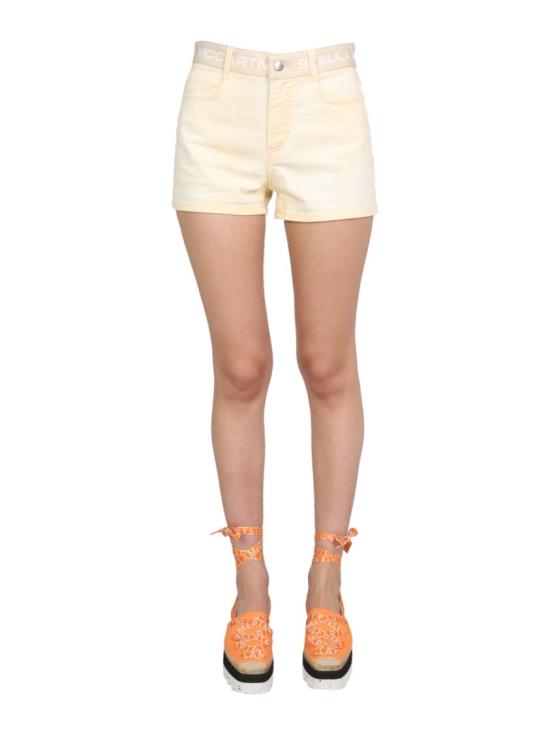  스텔라 맥카트니 데님 숏팬츠 604340 3SOH752591 Neutrals