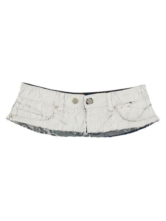25SS MM6 메종마르지엘라 와이드 벨트 S62TP0041 M30028961 White
