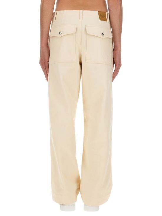  메종키츠네 스트레이트 팬츠 MM01110WW5007 P705 Neutrals - MAISON KITSUNE