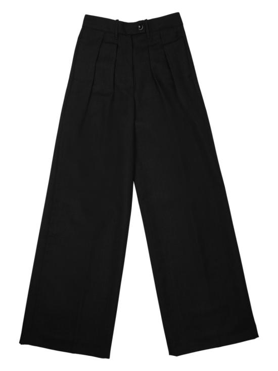 25FW 나인인더모닝 스트레이트 팬츠 SN74 S69NERO Black