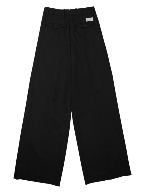 25FW 나인인더모닝 스트레이트 팬츠 SN74 S69NERO Black - NINE IN THE MORNING