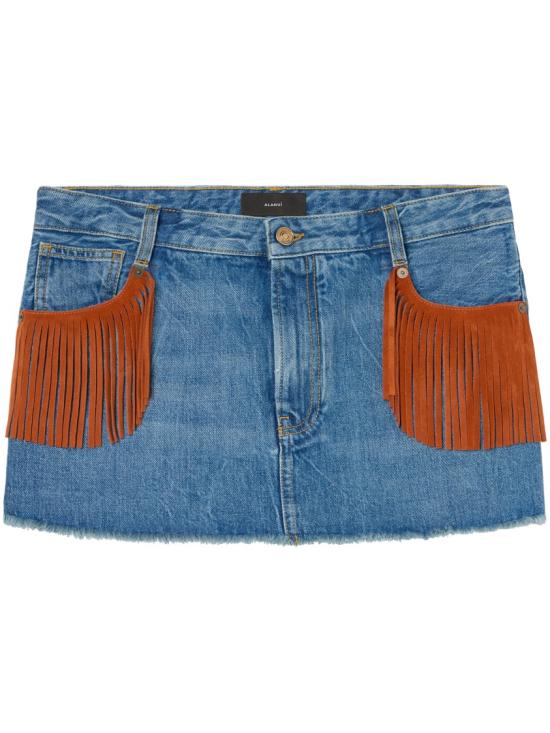26SS 알라누이 데님 스커트 LWYF003R26DEN0014764 Blue