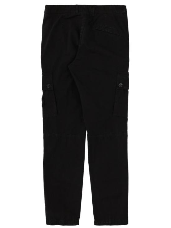  스톤 아일랜드 트레이닝/조거 팬츠 3100053 S00WAV0129 Black - STONE ISLAND