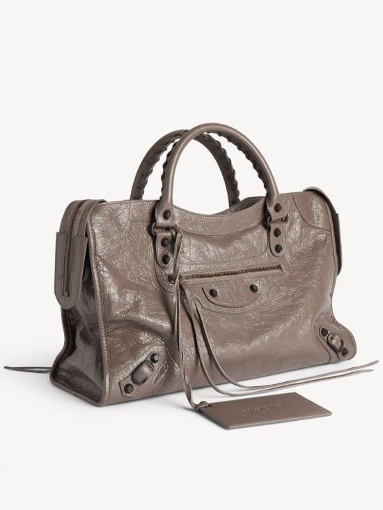 26SS 발렌시아가 르 시티 백 865760 2ACFH Grey - BALENCIAGA