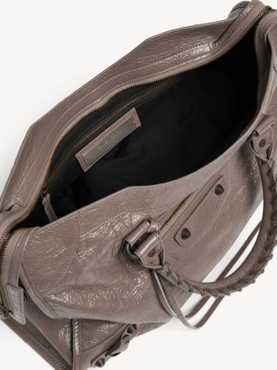 26SS 발렌시아가 르 시티 백 865760 2ACFH Grey - BALENCIAGA