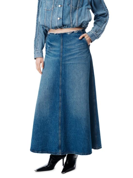 26SS 알렉산더 왕 데님 스커트 4DC1265958400C Blue - ALEXANDER WANG
