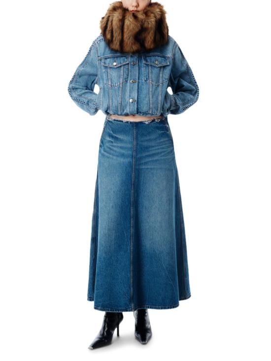26SS 알렉산더 왕 데님 스커트 4DC1265958400C Blue