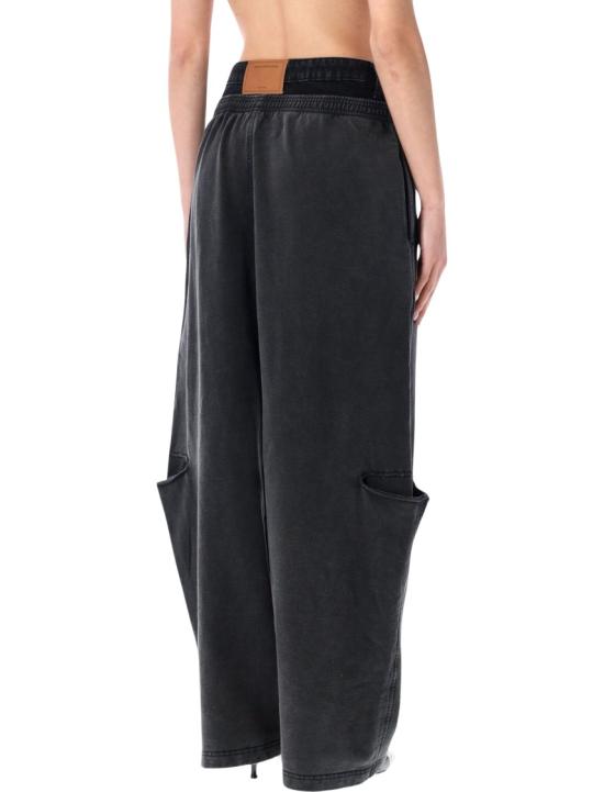 26SS 알렉산더 왕 스트레이트 팬츠 1CC2264024011B Black - ALEXANDER WANG