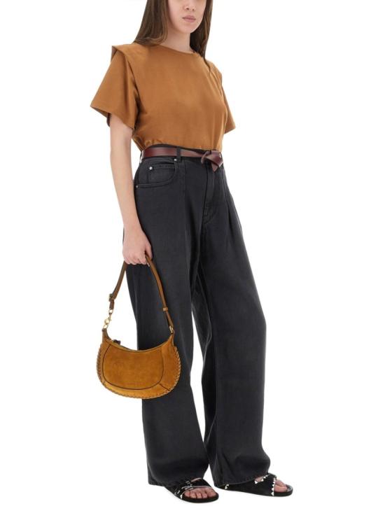 25FW 이자벨마랑 로다이나 가먼트 다이드 데님 진 로다이나 가먼트 다이드 데님 진 PA0554FA B1H07I02FK Black - ISABEL MARANT