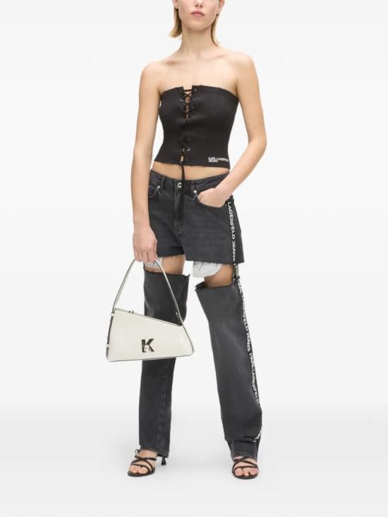 26SS 칼라거펠트 데님 팬츠 B2W10083 Black - KARL LAGERFELD