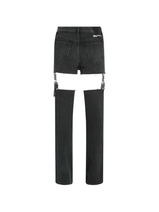 26SS 칼라거펠트 데님 팬츠 B2W10083 Black - KARL LAGERFELD